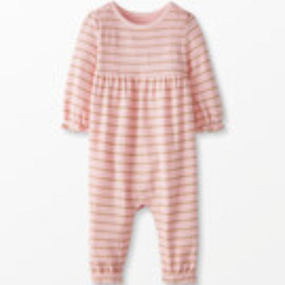 Hanna Andersson Baby Sparkle Holiday Romper - Picture 1 of 3